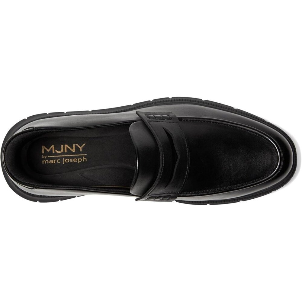 〽️Men's Black/Black Marc Joseph New York Mens Empire Street Hands Free Shoes - Picture 5 of 13